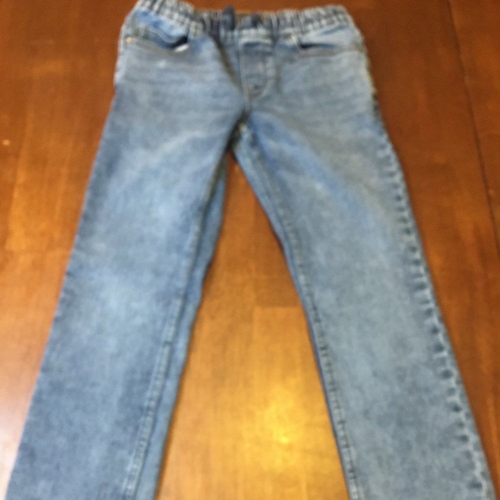 BOYS ACID WASH JEANS